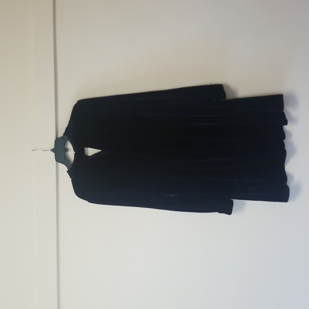 Dark purple dress